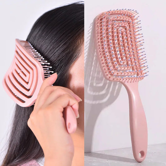 Peigne Massage Cuir Chevelu, Démêlage Rapide & Coiffage