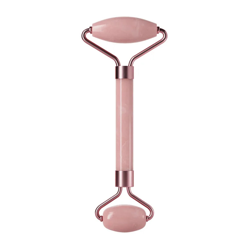 Kit Massage Visage & Cou 2 pièces – Gua Sha et Roller en Résine, Anti-Rides et Tonification de la Peau